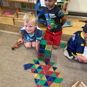 Children playing. 