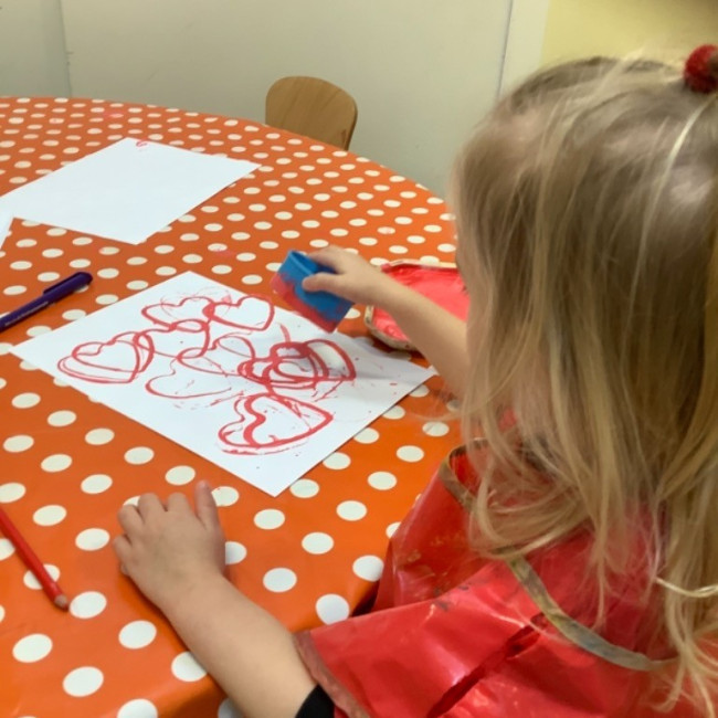 Child drawing