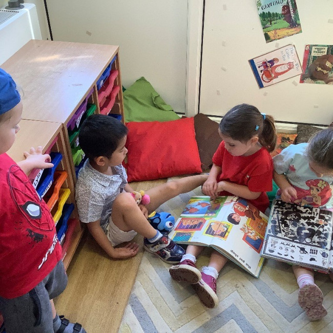children playing
