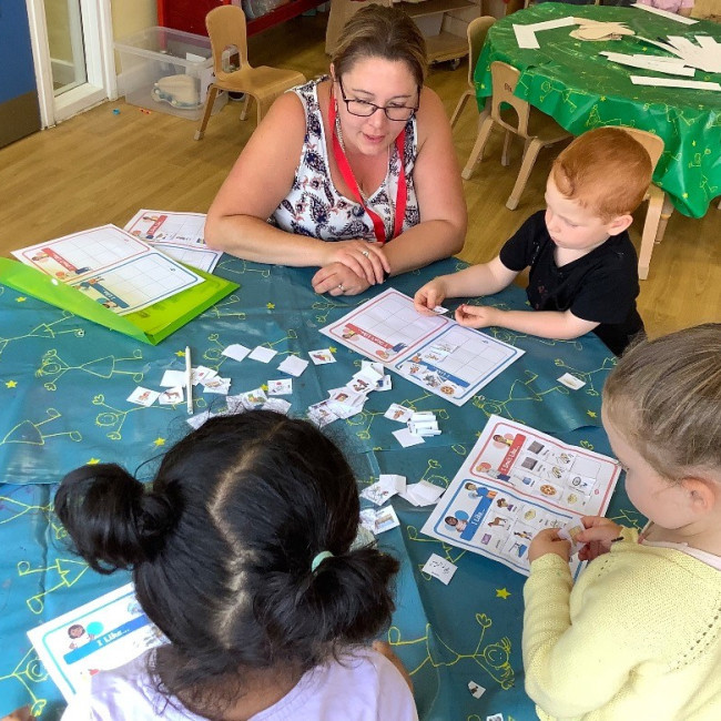 Children learning