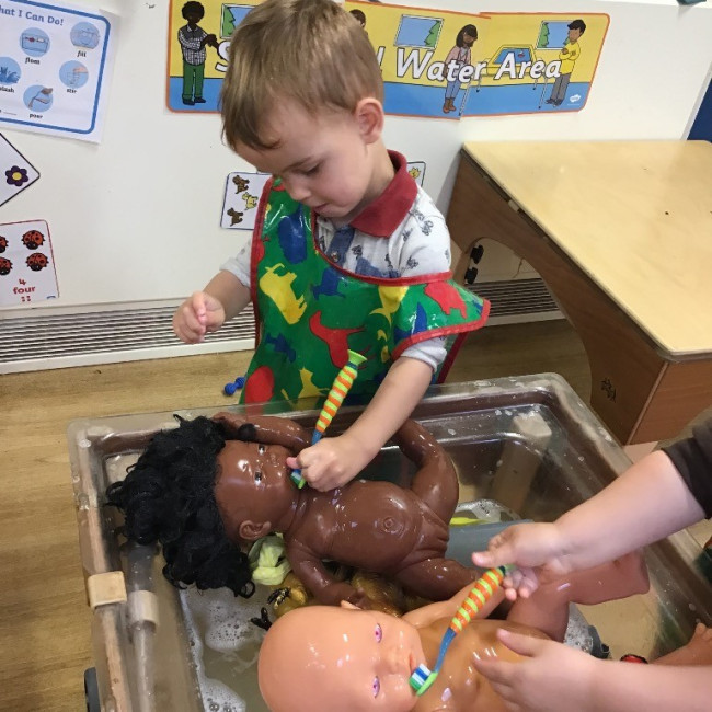 Child playing