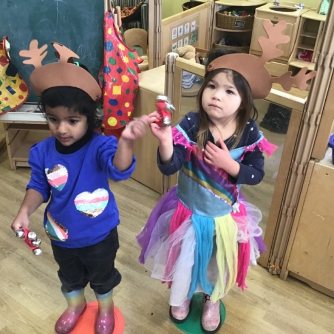 Children dancing