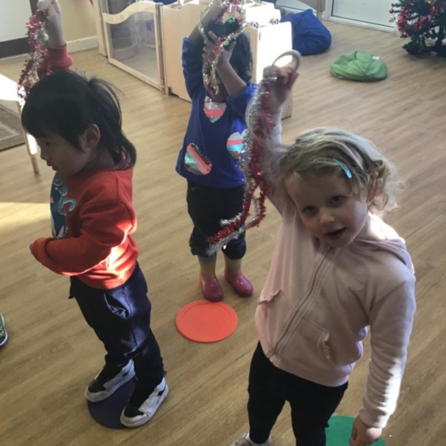 Children dancing
