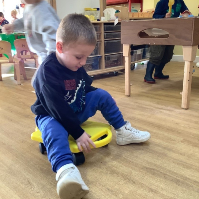 Child playing