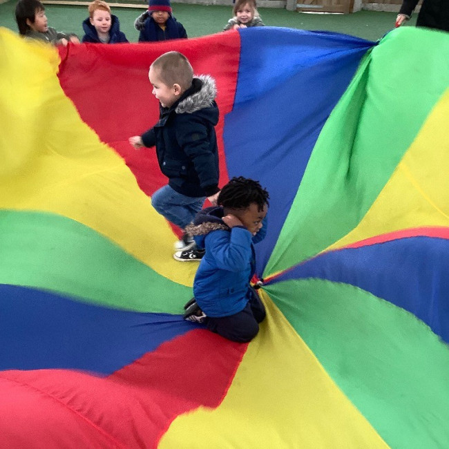 Child playing
