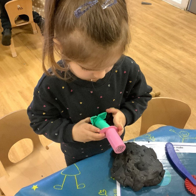 Child playing