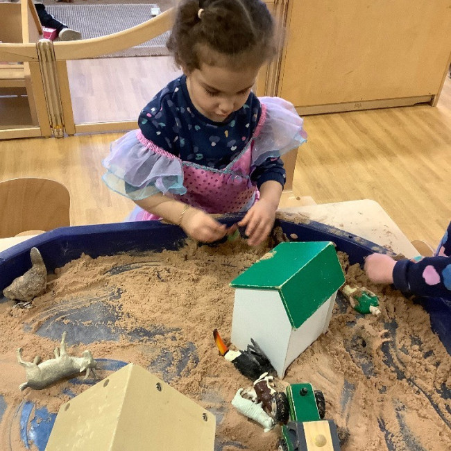Child playing
