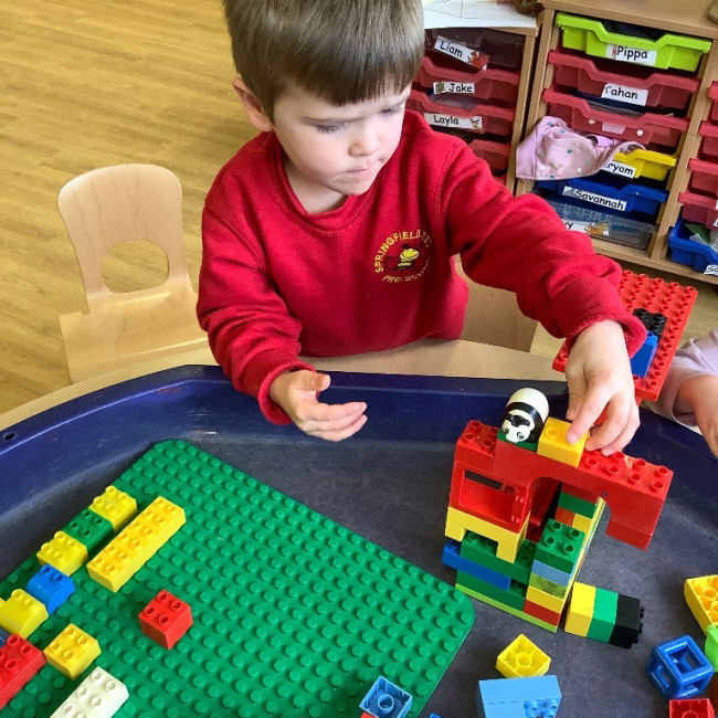 Child playing
