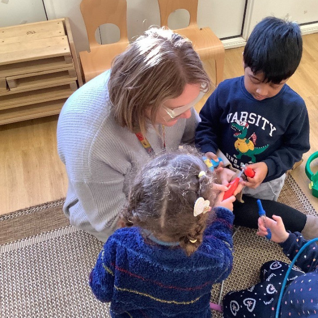 Child playing