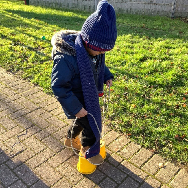 Child playing