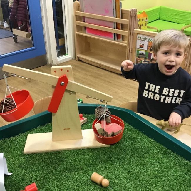 Child playing