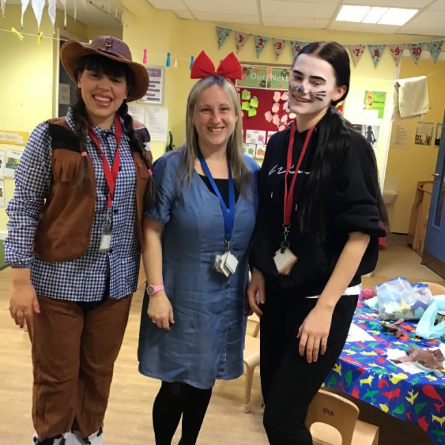 Dressing up for Book day
