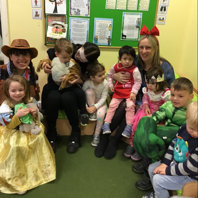 Dressing up for Book day