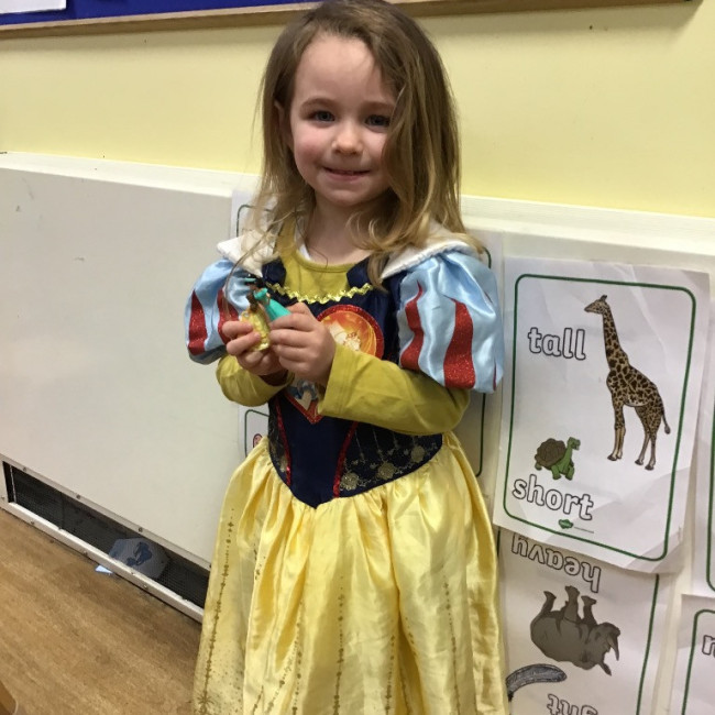 Dressing up for Book day