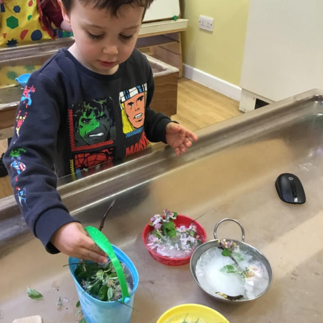 children playing