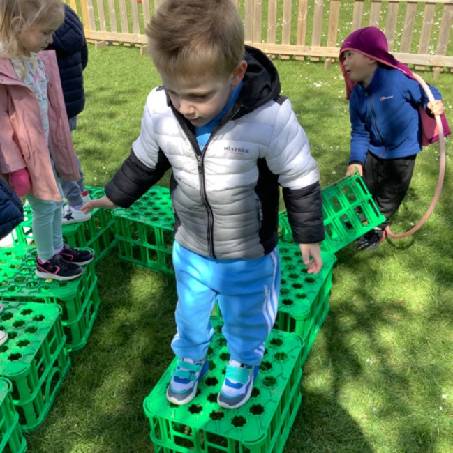 children playing
