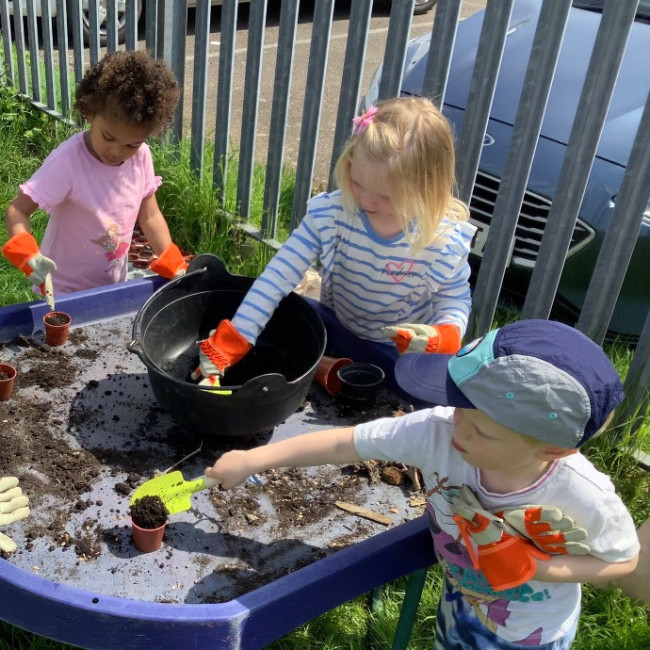 Children playing