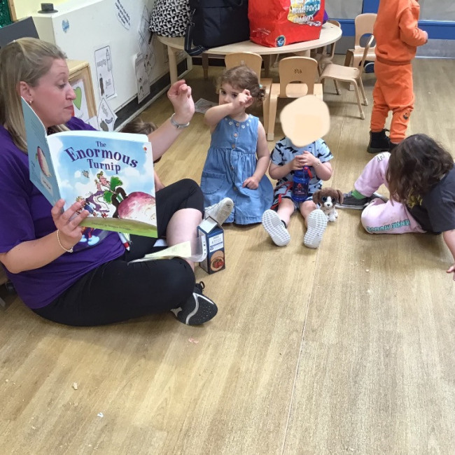 Children reading