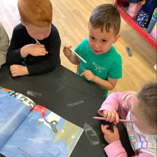 Children reading