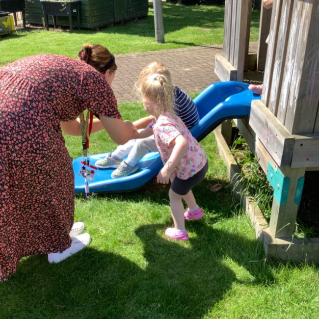 Child playing