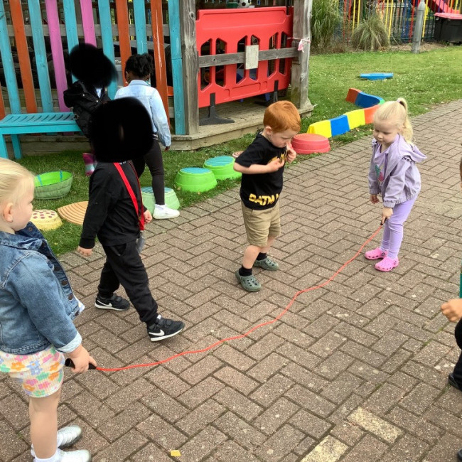 Child playing