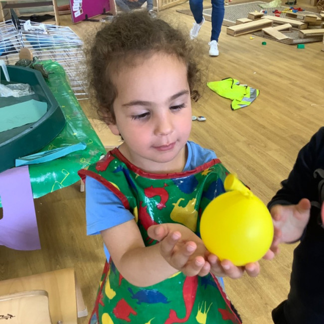 Child playing