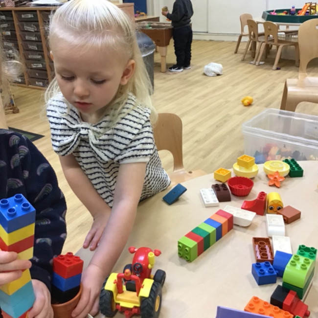 Child playing