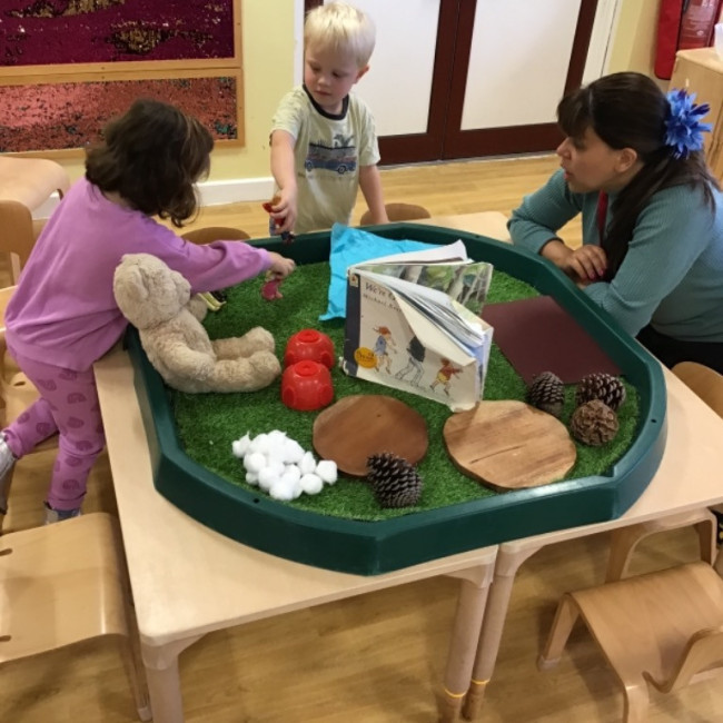 Children playing