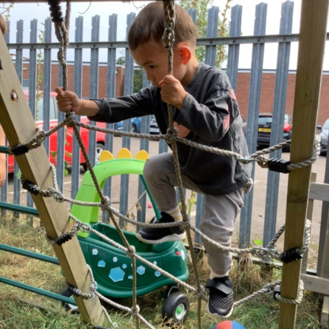 Child playing
