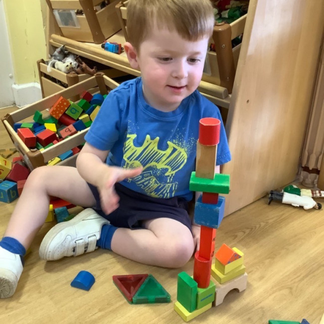 Child playing