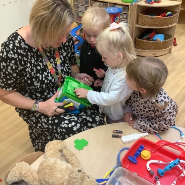 Children reading
