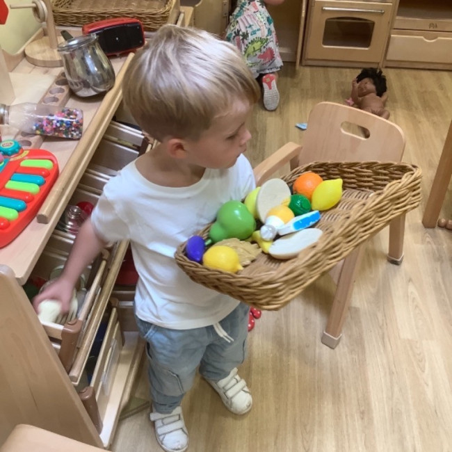 Child playing