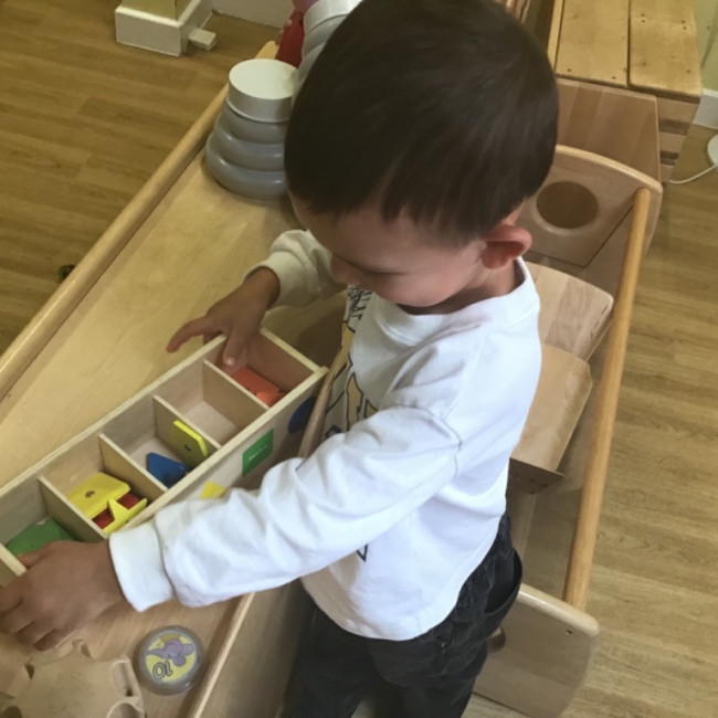A child playing