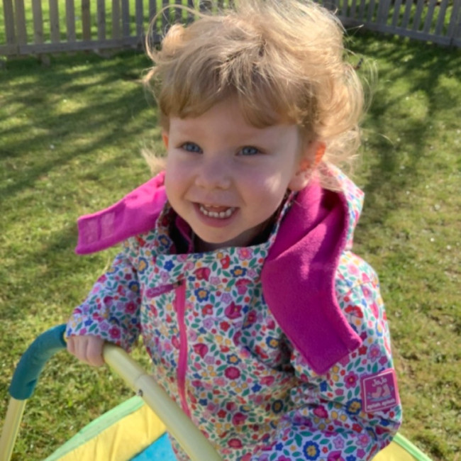 Children playing outside