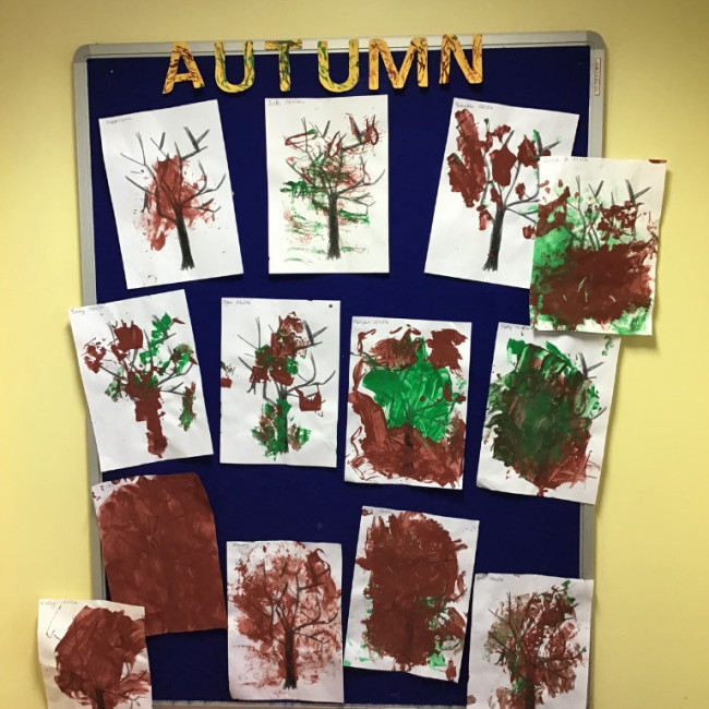 Our Autumn board