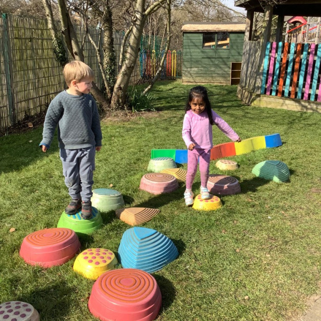 Children playing