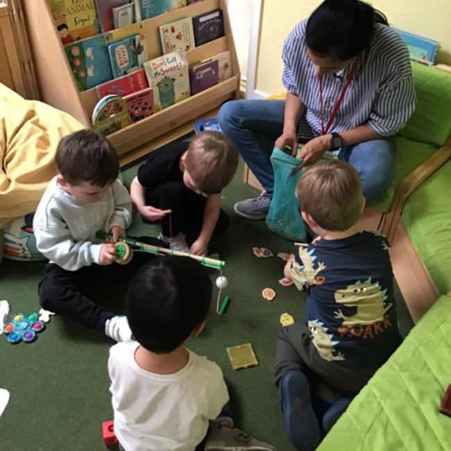 Children reading
