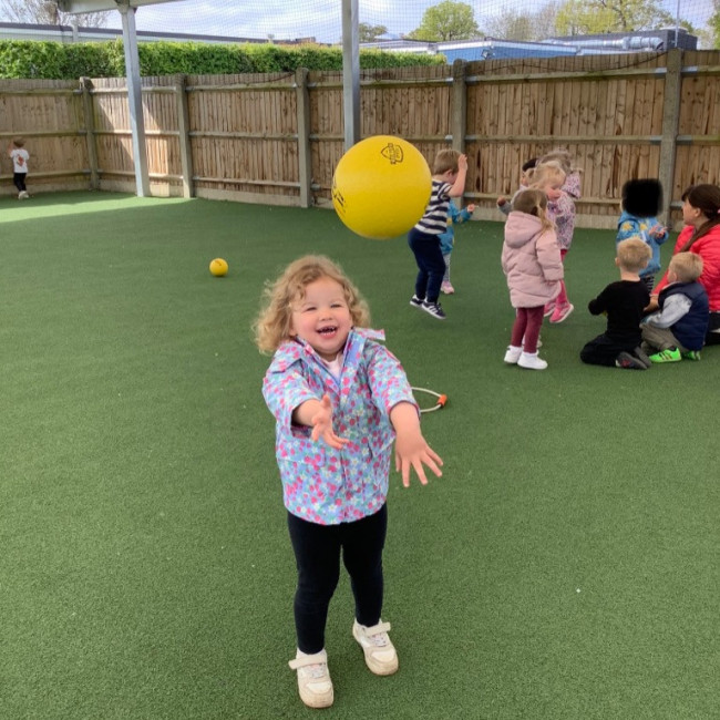 Child playing