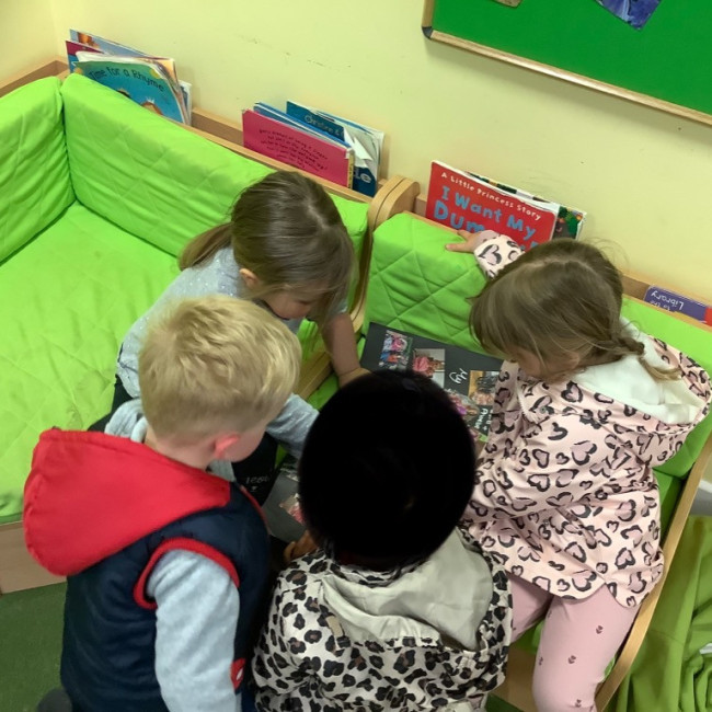 Children reading