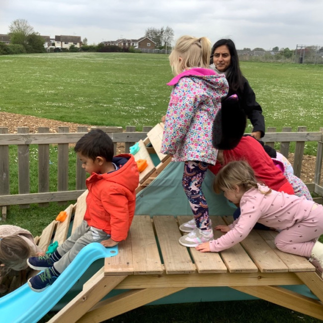 Children playing
