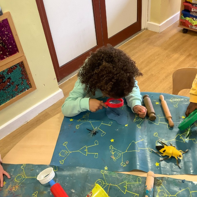 Child playing
