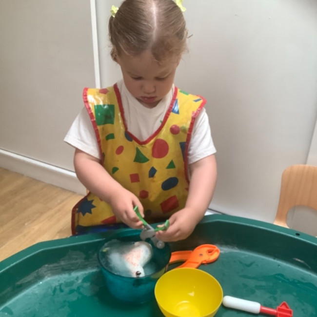 Child playing
