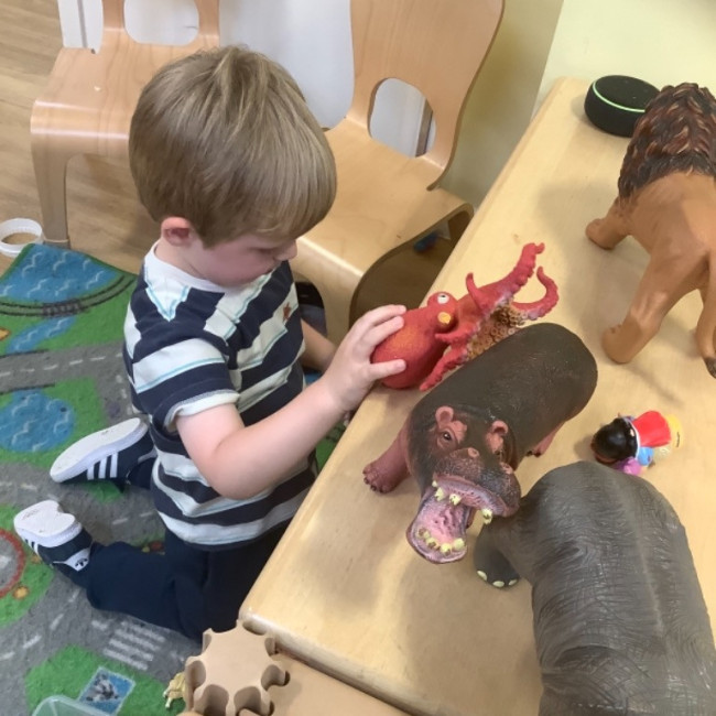 Child playing