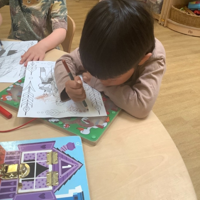 Child playing