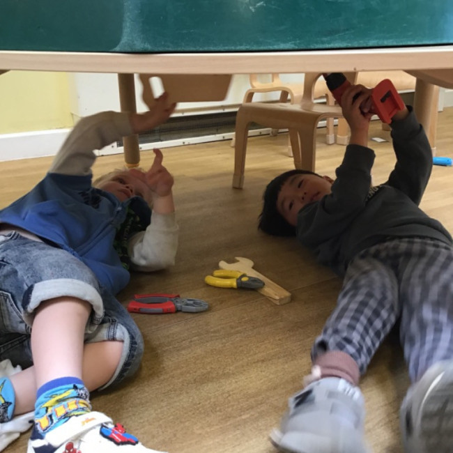 Children playing