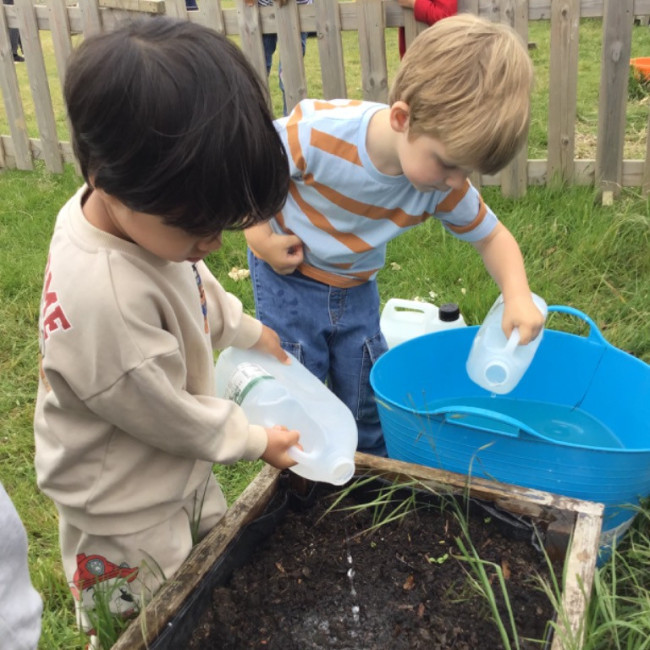 Children playing