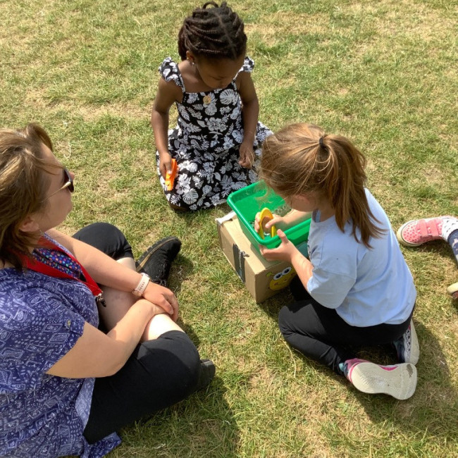 Children playing