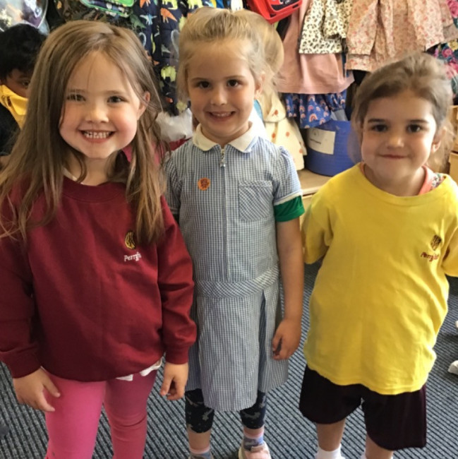 Children smiling