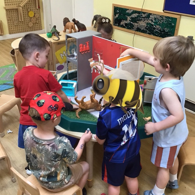 Children playing