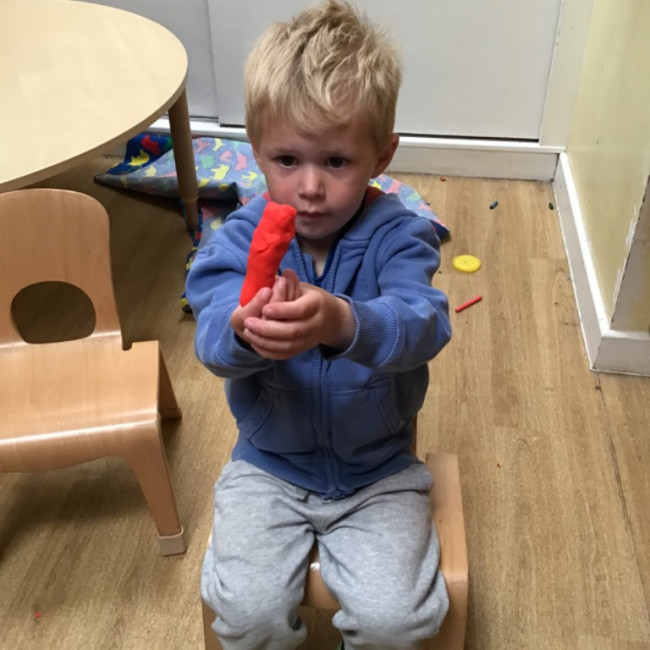 Child playing